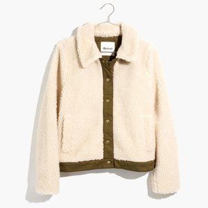 Madewell Sherpa Portland Jacket. XS. EUC
